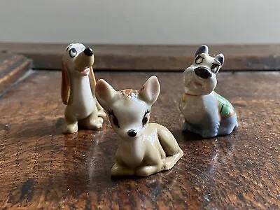 Buy Vintage Wade Disney Bambi Lady And The Tramp Dogs China • 10£