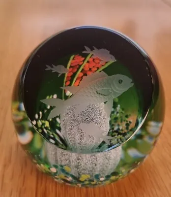 Buy VINTAGE  PAPERWEIGHT CAITHNESS  OCEAN FANTASY  9cm/3.5  Limited Edition 193/7602 • 60£