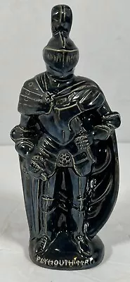 Buy Vintage Dartmouth Pottery England - Black Knight  Plymouth Man  Figurine 7.5  • 22.88£