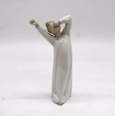 Buy LLADRO Porcelain Figurine Yawning Stretching Boy 22cm • 3.49£