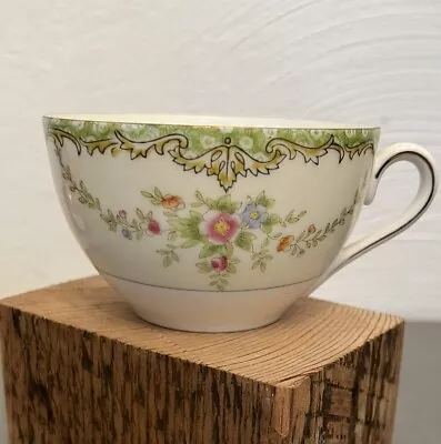 Buy Vintage Noritake Tea Cup Floral Goldtone Trim Japan  • 7.55£