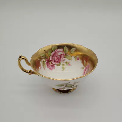 Buy Vintage Adderley 1789 Fine Bone China Tea Cup With Gold Accents And Rose Design • 94.98£