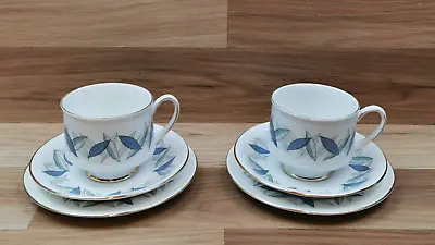 Buy 2 X Vintage Royal Standard Trend Pattern Tea Trios - Cups, Saucers & Plates • 10.99£