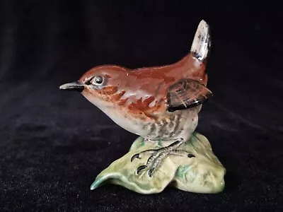 Buy Small Vintage Beswick Bone China Bird Figurine  Wren  993 • 8£