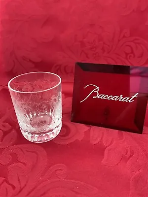 Buy FLAWLESS Glass BACCARAT France PARME BIRD PEACOCK Crystal CORDIAL LIQUEUR SHOT • 225.72£