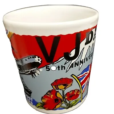 Buy VJ Day Mug 50th Anniversary 1945-1995 Cup 15th August 1945-1995. Staffordshire.. • 3.99£