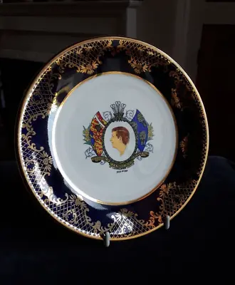 Buy H.R.H Prince Charles Commemorative Plate. July 1st 1969. Royal Falcon Ware • 9.99£