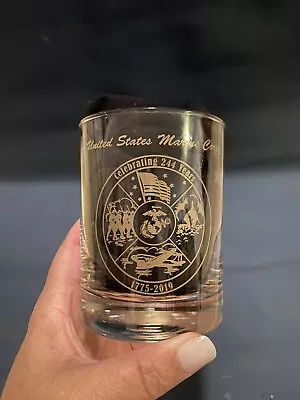 Buy US Marines 244th Birthday Lowball Glass 1775-2019 EUC • 9.61£