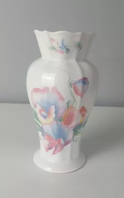 Buy Vintage Aynsley 'Little Sweetheart' Fine Bone China Floral Vase 16cm • 6£