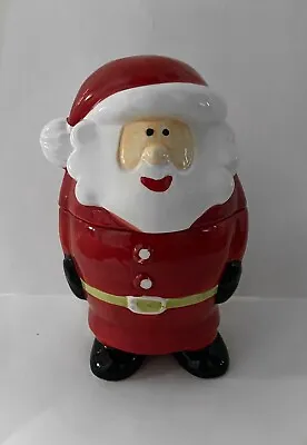 Buy Christmas Decorations. Ceramic Santa Claus Cookie Jar. Father Christmas Pottery • 10.99£