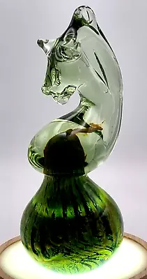 Buy MDINA PAPERWEIGHT Classic Seahorse (early Design) MALTA Signed 1980 VINTAGE VG++ • 8.99£