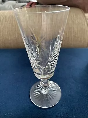 Buy STAR OF EDINBURGH Crystal Claret Wine Glass 16cm Tall • 12£