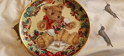 Buy Teddy's First Christmas Plate Sarah Bengry Franklin Mint Pre-loved Collectable  • 4.99£