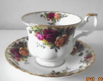 Buy Royal Albert Old Country Roses Cup And Saucer (1962-1974)  • 5.99£
