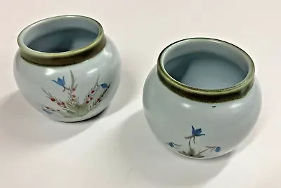 Buy 2 Vintage Buchan Portobello Scotland Finest Stoneware Bluebell Small Pots 34476 • 3.90£