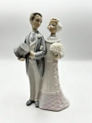 Buy Beautiful LLADRO Porcelain  Figurine 4808 WEDDING COUPLE Made In Spain . Retired • 45.43£