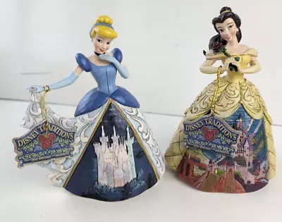 Buy Disney Traditions Princess Figurines X 2 Midnight At The Ball & Enchanted • 29.99£
