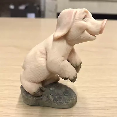 Buy Piggin Plastered Pig Ornament Vintage Retro Piggin' Figurine Gift 1993 • 8.95£