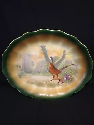 Buy Antique Limoges China Game Bird Pheasant  13  Platter • 23.68£
