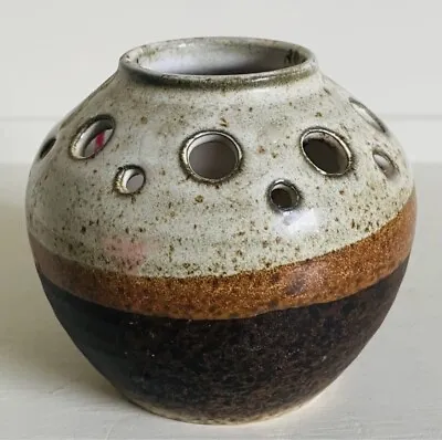 Buy Small Iden Pottery Rye Hole Pot/vase • 12£