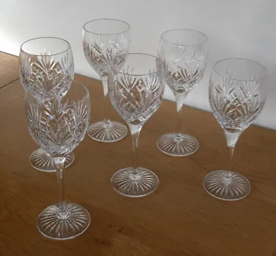 Buy 6 X Royal Doulton Crystal  WESTMINSTER  Wine Glass - 17.4cms (6-7/8 ) Tall  • 89.99£