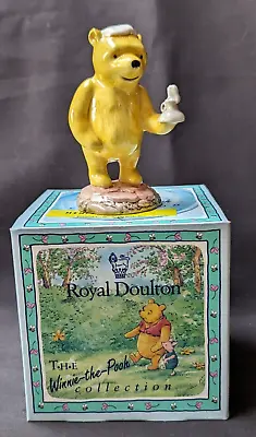 Buy Royal Doulton -Winnie The Pooh 2969  Pooh Lights The Candle WP11 • 12.50£
