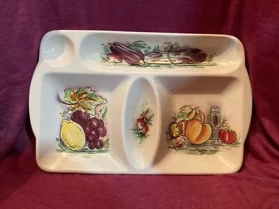 Buy Vintage Beswick Pottery  Serving Platter Dish Tray Horsdouvres Plate 1950s • 15£
