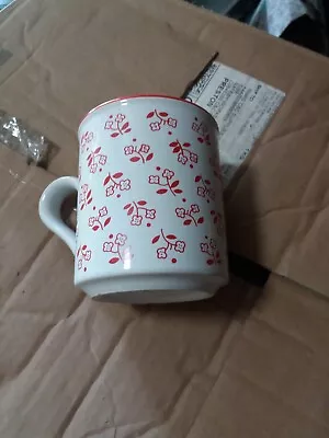 Buy Arthur Wood Red Floral Coffee Mug X 4 • 10£