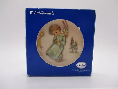 Buy Vintage Hummel Goebel Miniature 8cm Porcelain Plate #1078 'Heavenly Angel' • 5£