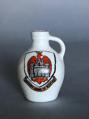 Buy W H Goss Armorial Crest-ware China - Bedford Vase 449119 Ewer Found At Louth • 12£