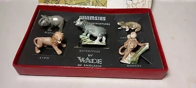 Buy Rare Wade Whimsies By Wade Porcelain Minitures BOXED Vgc  • 10.50£