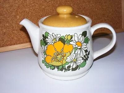 Buy Floral Sadler Ceramic Teapot. C 1970 • 4.99£