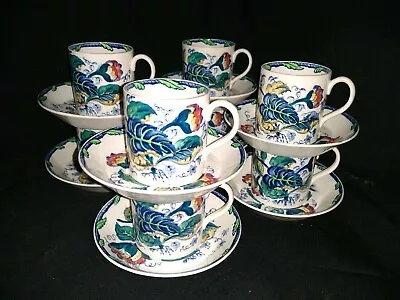 Buy Set Of 8 Extremely Rare Wedgwood  Water Nymph  Demitasse Cups/saucers • 462.61£