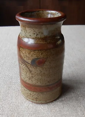 Buy Vintage Don Glanville Stamped Studio Pottery Vase • 12£