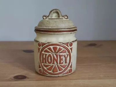 Buy Presingoll Tremar Honey Jar Cornish Studio Pottery (Kitchen Storage Pot)  • 4.99£