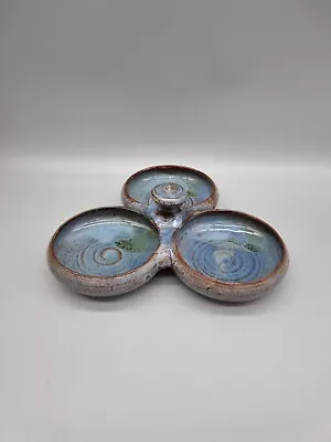Buy A Mary Gibson-Horrocks Studio Triple Dish / Bowl For Buckfast Abbey Pottery • 25£
