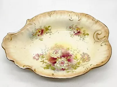 Buy Vintage Ceramic Pottery Serving Bowl 19th Century Royal Devon Ware • 34.99£