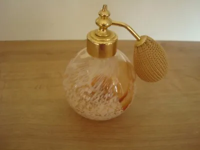 Buy Vintage Caithness Perfume Atomiser - Gold & Clear Glass • 9.99£