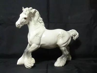 Buy Vintage Dapple Grey Beswick  Cantering Shire Horse Model No 975 • 110£
