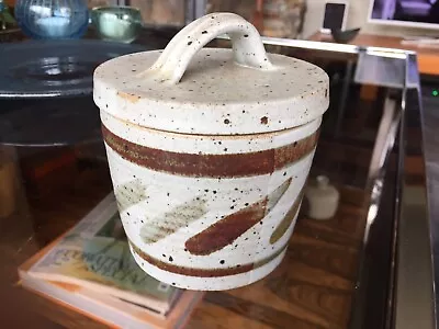 Buy Cley Studio Pottery Lidded Pot • 20£