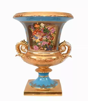 Buy Sevres Porcleain Campana Urn French Floral Planter • 795£