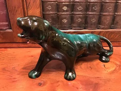Buy Large Vintage Canadian Blue Mountain Panther Figurine • 30£
