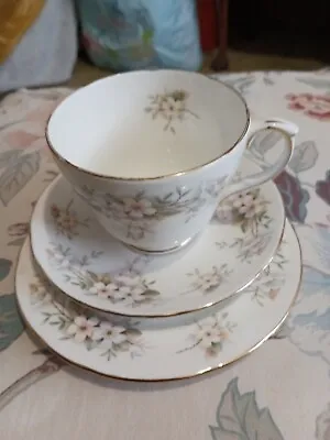 Buy Duchess Bone China Cup Saucer And Side Plate Trio. Lansbury Pattern • 4.99£