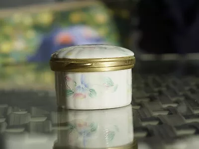 Buy Bone China Pill Box Trinket Box Ring Box Hinged Lid Aynsley Little Sweetheart  • 4.99£