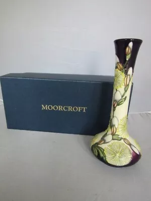 Buy Moorcroft  VASE PUSSY WILLOW ( Kerry Goodwin) 2008 Perfect + Box • 145£