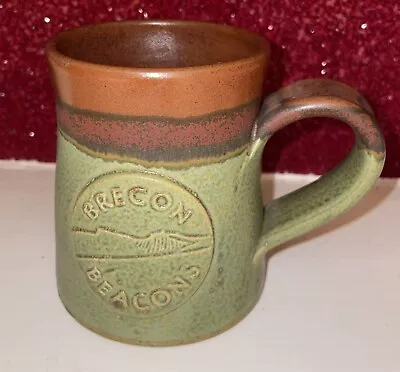 Buy Glynderi Pottery Sennybridge. Brecon Beacons Mug / Green And Brown Colour • 3.50£