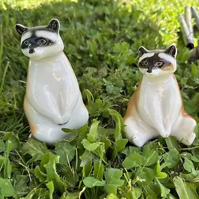 Buy Porcelain Raccoon Figurine’s , Made In USSR • 58.73£