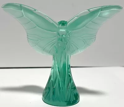 Buy Vintage Lalique Green Butterfly Figurine - MINT! • 216.16£