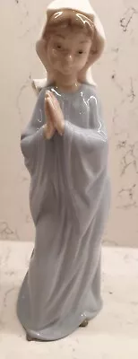 Buy Nao By Lladrò #0298 GIRL PRAYING Lady Figurine By Vicente Martínez 28cm High • 14£