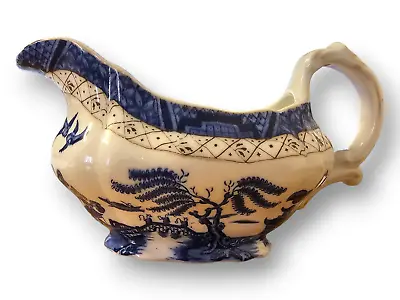 Buy Royal Doulton For Booths Gravy Boat - The Real Old Willow Pattern • 15£